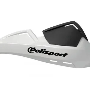 Polisport Evolution Supermoto Handschützer Weiß Abverkauf