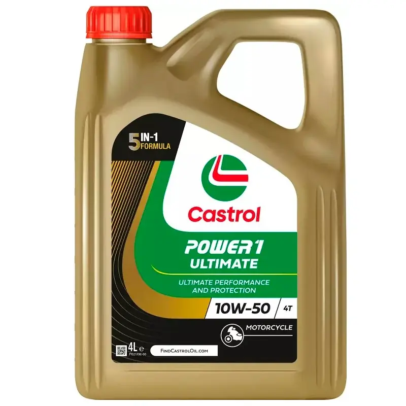 Gratis Versand Aceite Castrol POWER 1 ULTIMATE 10w50 4T 4L