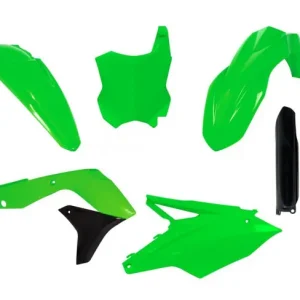 Racetech Plastik Kit Kawasaki KXF 250 2017-2020 Neongrün Schwarz Meistverkauft
