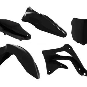 Ausverkauf Racetech Plastik Kit Kawasaki KXF 450 2013-2015 Schwarz