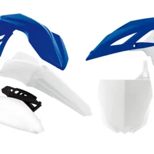 Plastik Kit Yamaha YZF 250 2010-2013 Blau Weiß OEM Neue Kollektion