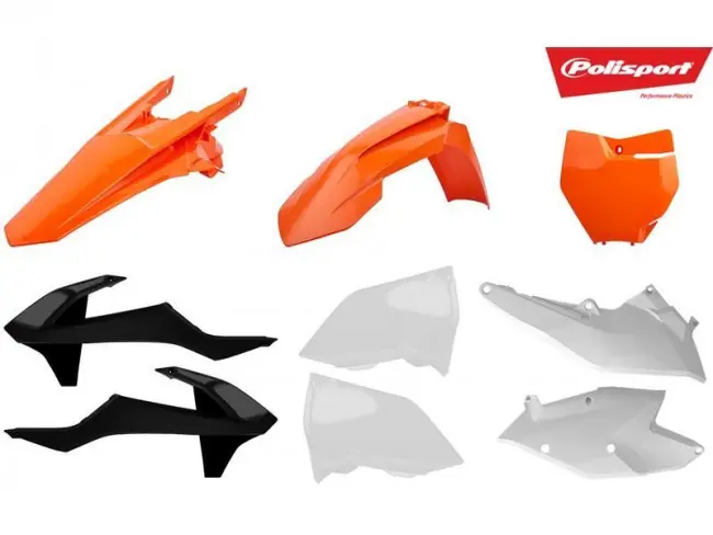 Plastik-Kit KTM OEM 2018 EXC, EXC-F, XC-W 125, 250, 300, 350, 450, 500 2017- Expressversand