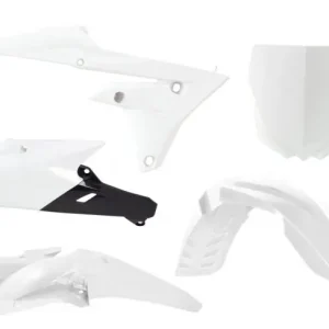 Plastik Kit Yamaha YZF 450 2014-2017 / 250 2014-2018 Weiß Schnäppchen