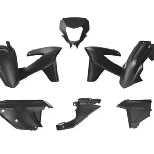 Racetech Plastik Kit Schwarz für Sherco SE, SEF 125, 250, 300, 350, 450, 500 2025- Highlight