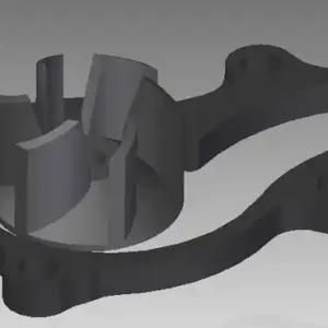 Oversize Wasserpumpen-kit Kawasaki KXF 450 2016-2018 Billig