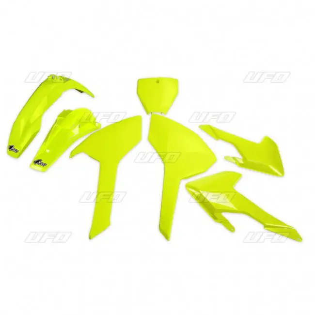 Nur Für Kurze Zeit UFO Plastik-kit Neon Gelb Husqvarna TC, FC 125, 250, 350, 450 2016-2018