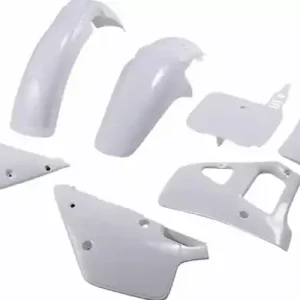 Versand Am Gleichen Tag Plastik Kit OEM Weiß Yamaha YZ 125, 250 1991