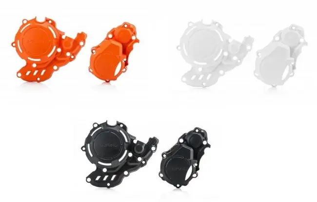 Acerbis X-Power Kupplungs- und Zündungsdeckelschutz HUSQVARNA FC 250, 350 2016-2019 Knallerangebot