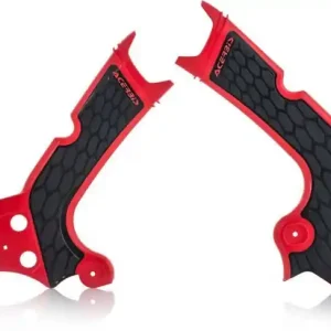 Acerbis X-Grip Rahmenschützer ROT / SCHWARZ CRF 450 2017-2018 / 250 2018-2019 Preisknaller