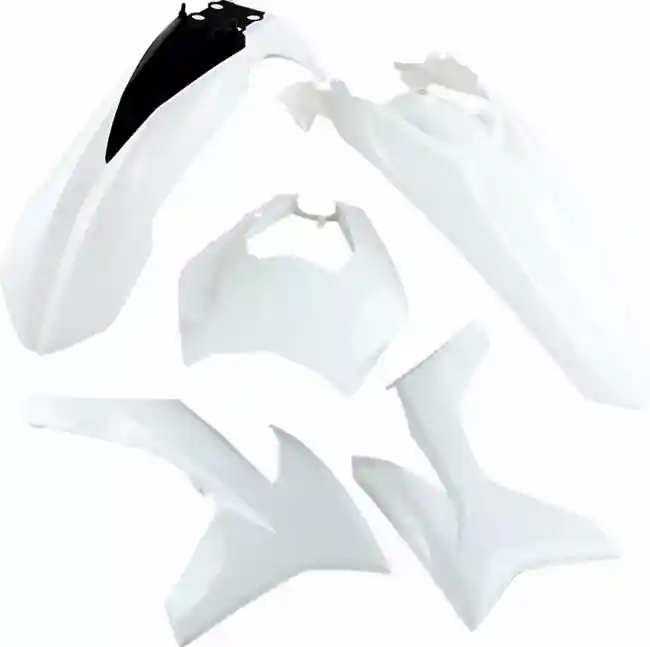 Must-Have UFO Full KTM Plastik-Kit mit Lampenmaske EXC 125 250 300 350 450 500 2012-2013 Weiß