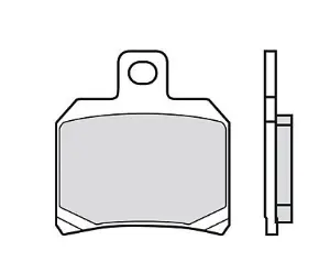 Abverkauf Voxan 1000 Roadster, Bj. 06-, Bremsbeläge hinten, BREMBO 07BB20SP, Sinter Street